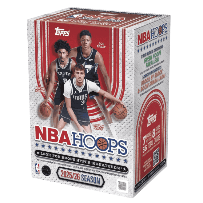 2025-26 Topps NBA Hoops Basketball Blaster Box