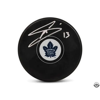 Autographed Puck: Mats Sundin - Toronto Maple Leafs