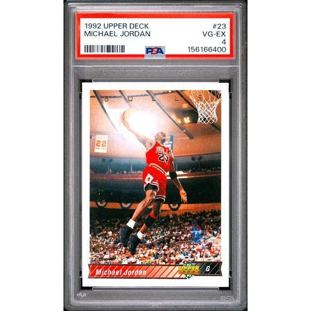 Michael Jordan 1992 Upper Deck #23 PSA 4
