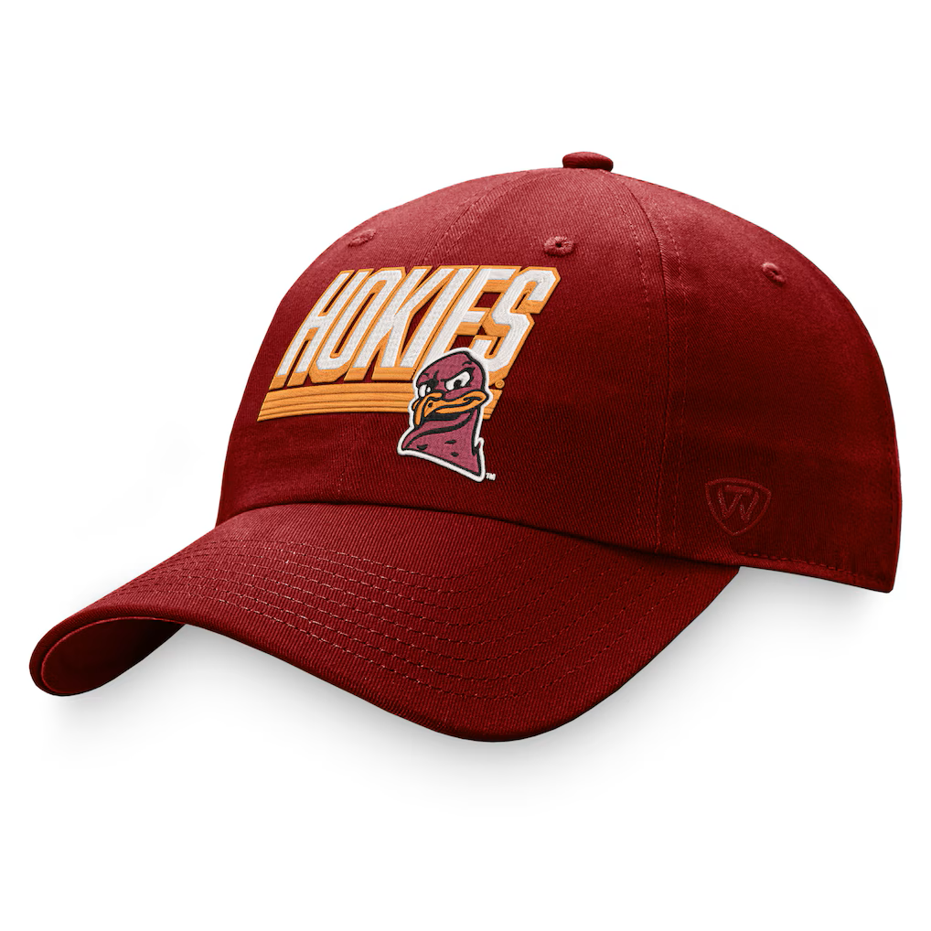 Virginia Tech Hokies Logo Adjustable Hat – One Size Fits Most