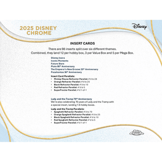 2025 Topps Chrome Disney Hobby Box