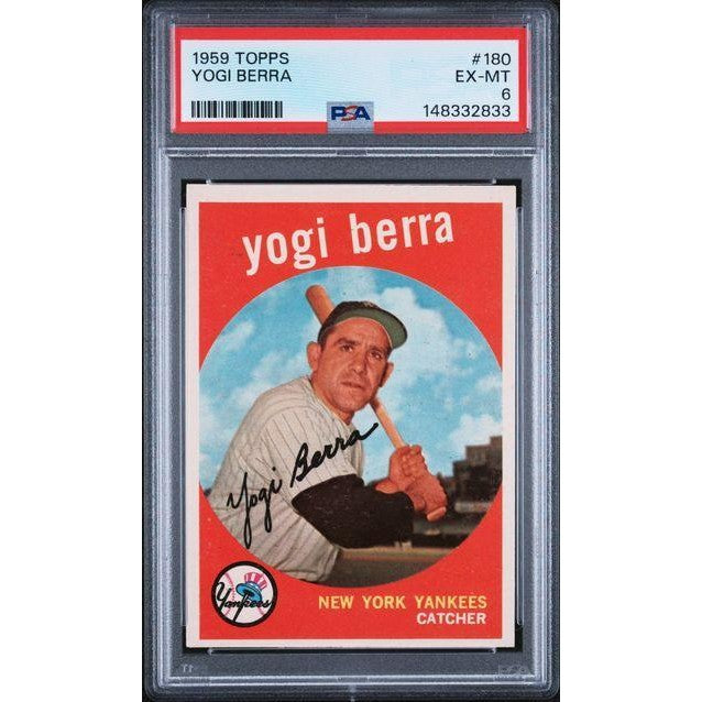 Yogi Berra 1959 Topps #180 PSA 6