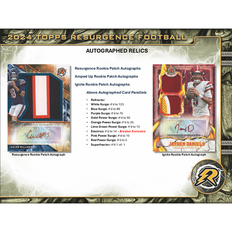 2024 Topps Resurgence Football Hobby Box