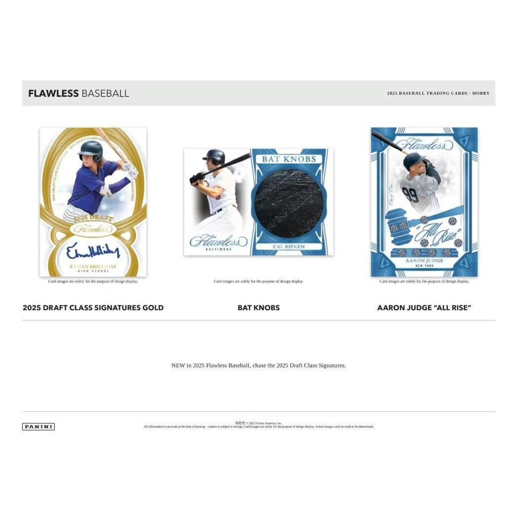 2025 Panini Flawless Baseball Hobby Box