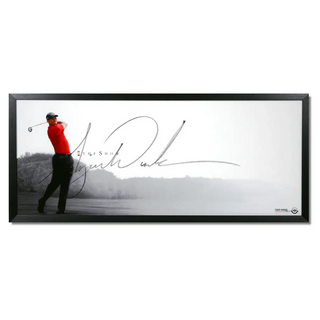 Tiger Woods The Show 46x20 Framed