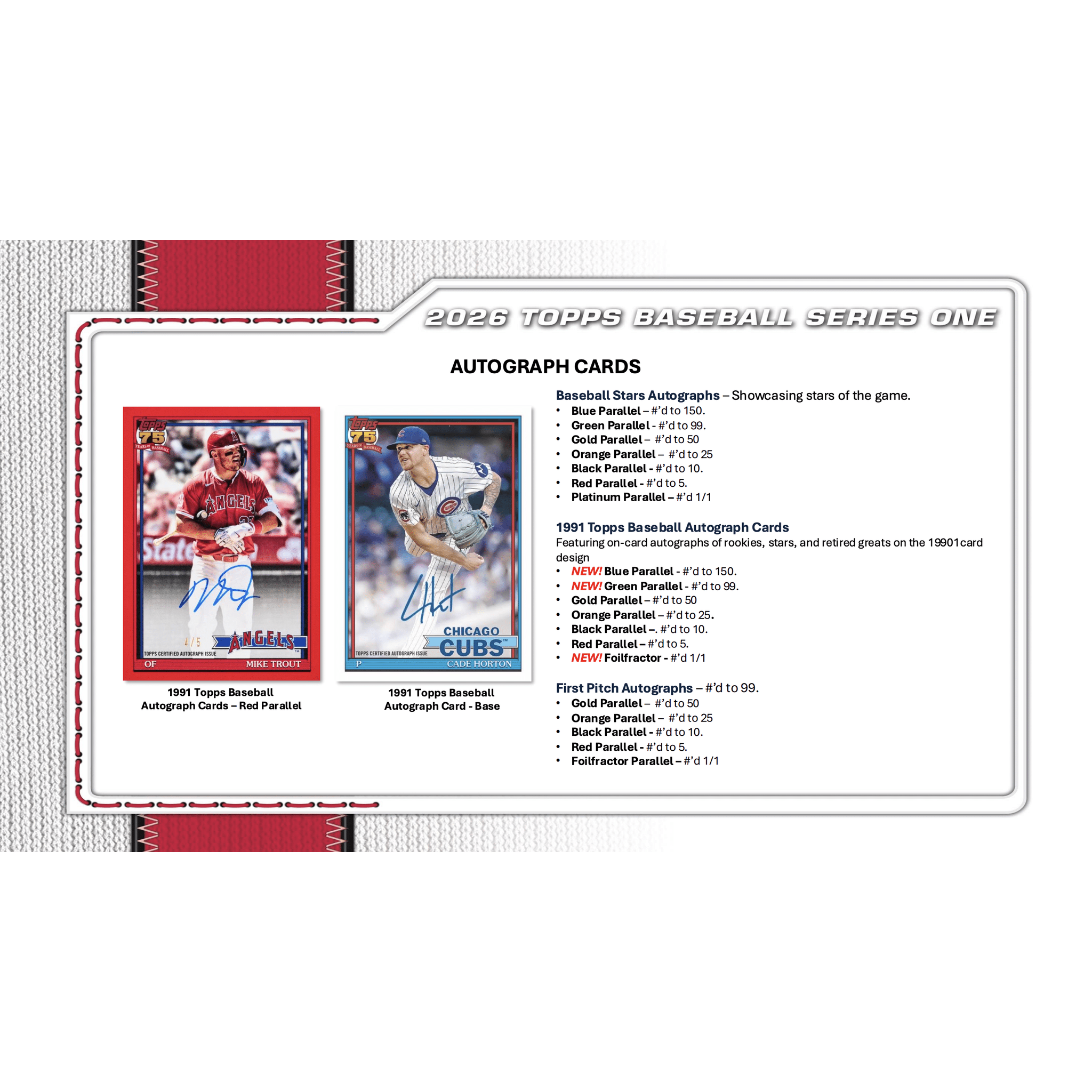2026 Topps Series 1 Baseball Hobby Jumbo Box