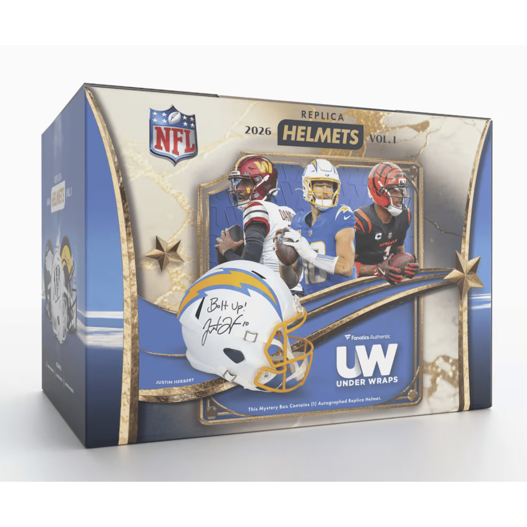 NFL 2026 Under Wraps Replica Helmets Volume 1