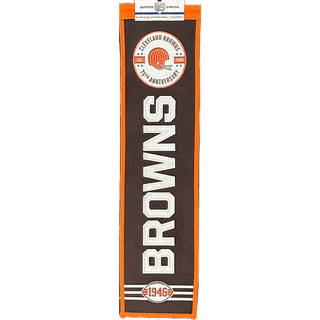 Banner: Cleveland Browns- 75th Anniversary