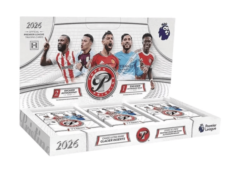 2025-26 Topps Pristine Premier League Soccer Hobby Box