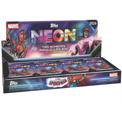 2026 Topps Marvel Neon Hobby Box