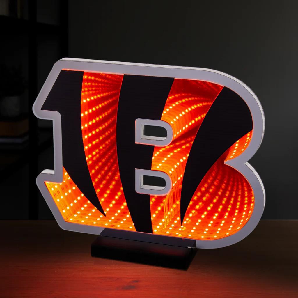 LED Infinity Logo Light: Cincinnati Bengals