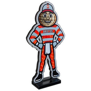 Ohio State Buckeyes LED Infinity Logo Light - Brutus