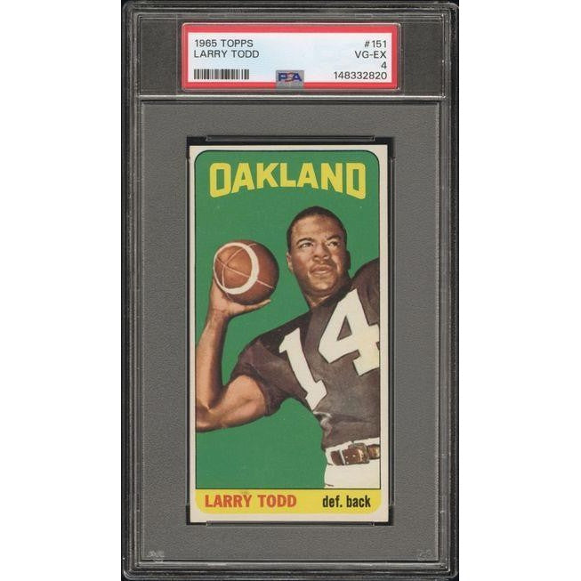 Larry Todd 1965 Topps #151 PSA 4