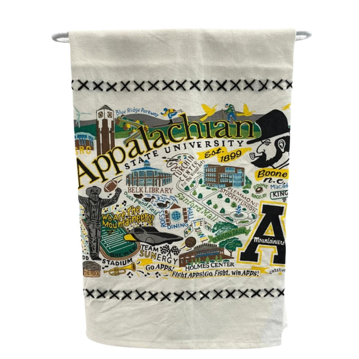 Dish Towel: Appalachian State University