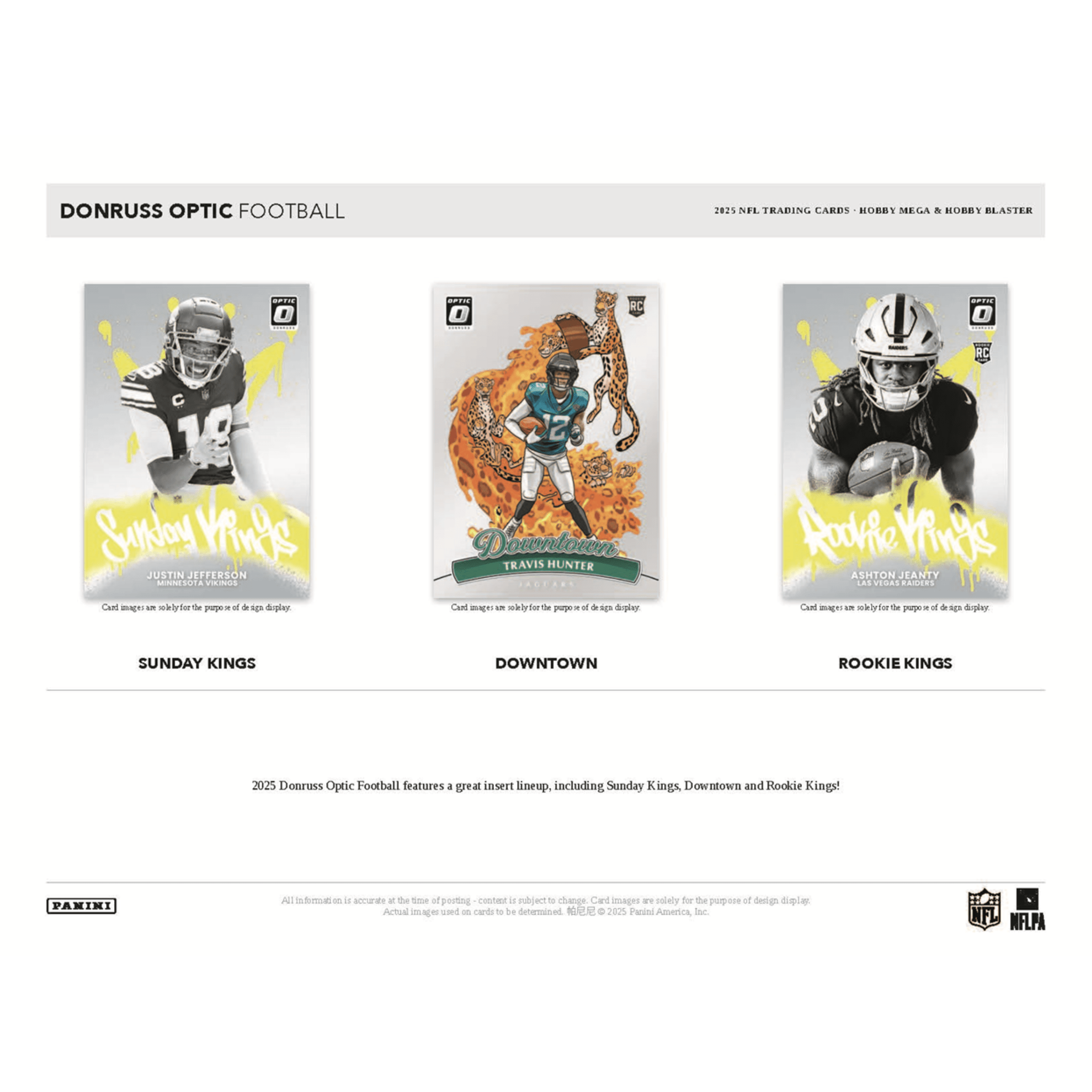 2025 Panini Donruss Optic Football Hobby Mega Box