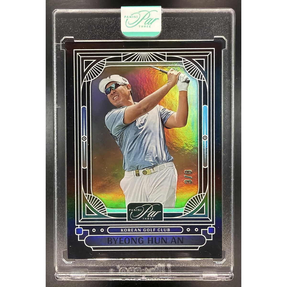 2026 Panini Par Three LIV Byeong Hun An #4 Black Non-Graded 3/8