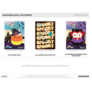 2025 Panini Squishmallows Halloween 40-Pack Package