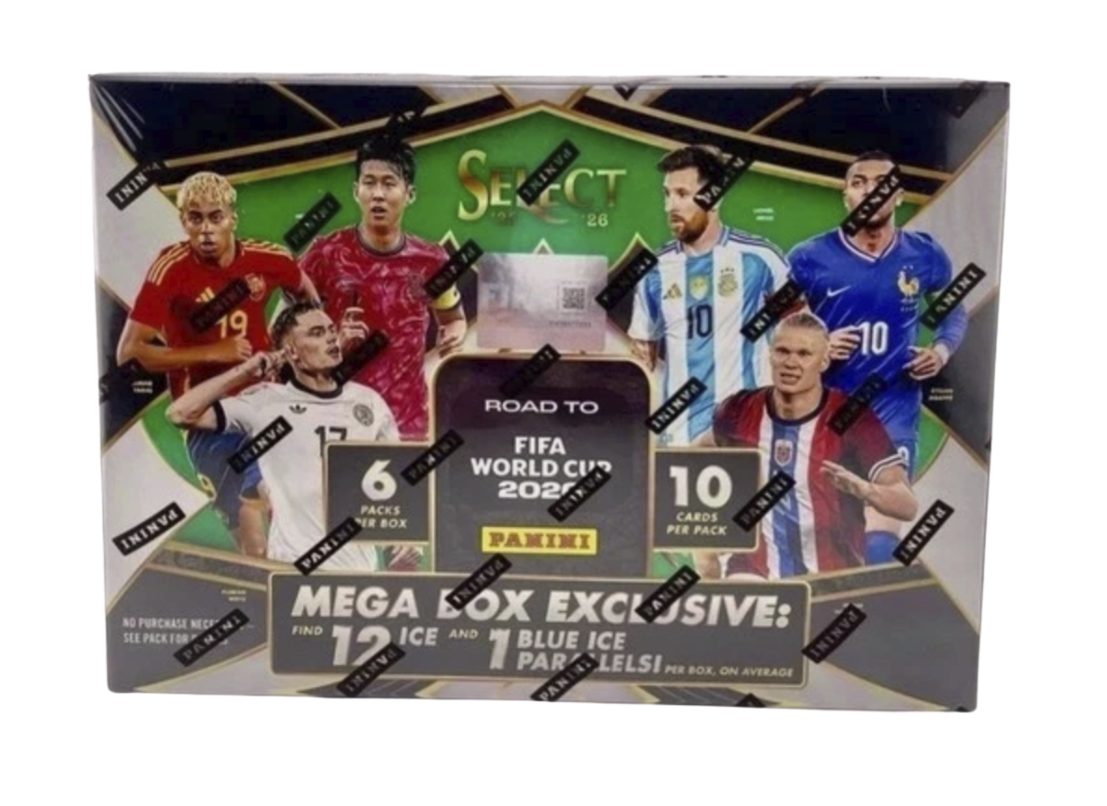 2025-26 Panini Select Road to FIFA World Cup Soccer Mega Hobby Box