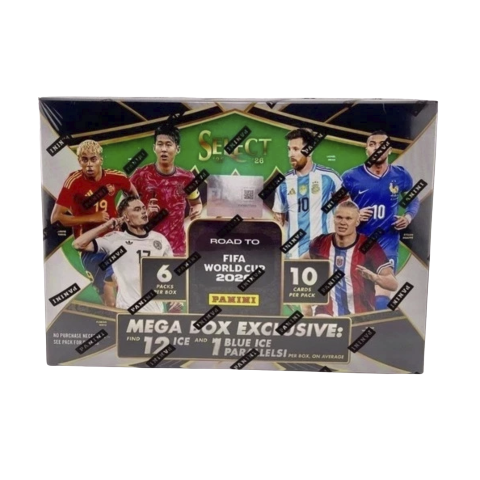 2025-26 Panini Select Road to FIFA World Cup Soccer Mega Hobby Box