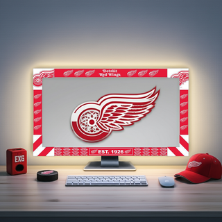 Monitor Frame: Detroit Redwings
