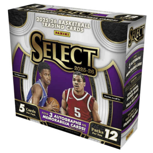 2025-26 Panini Select Basketball Hobby Box