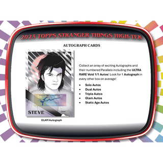 2025 Topps Stranger Things High-Tek Hobby Box