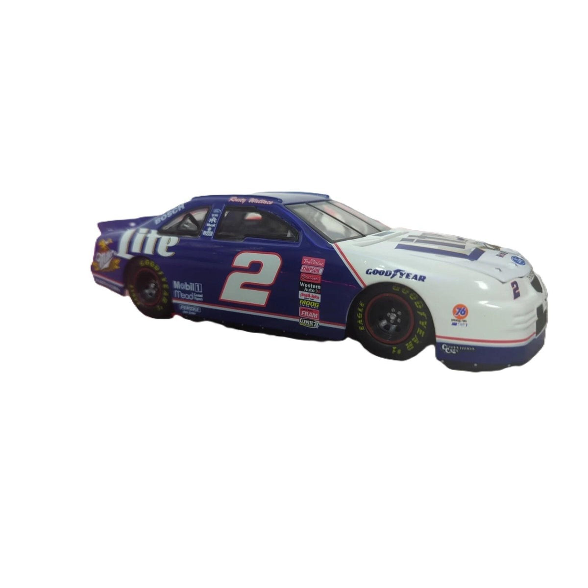Die Cast 1/24 Scale: Rusty Wallace #2 Miller Lite 1997 Thunderbird Action Racing