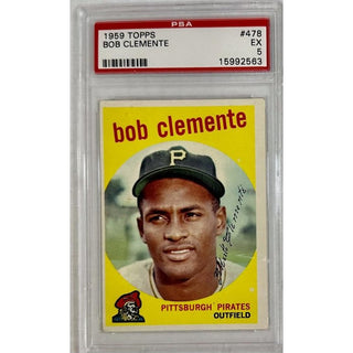 Bob Clemente: 1959 Topps #478 PSA 5