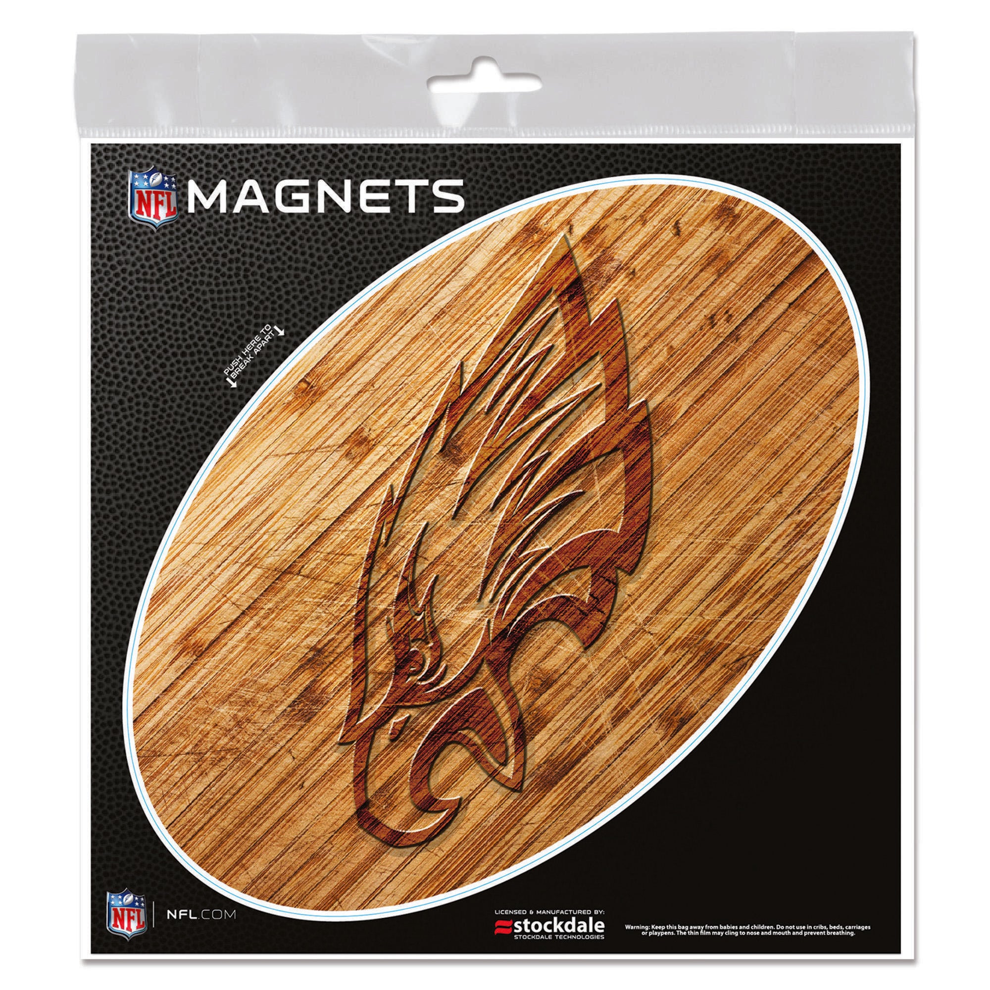 Philadelphia Eagles 6" x 6" Magnet – Official NFL Fridge & Locker Decal Magnet