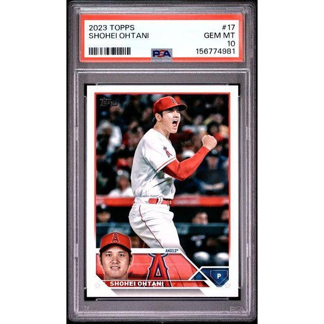 2023 Topps Shohei Ohtani #17 PSA 10