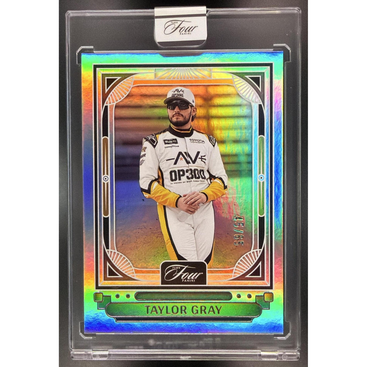 2026 Panini Four Racing Taylor Gray #79 45/65 Non-Graded