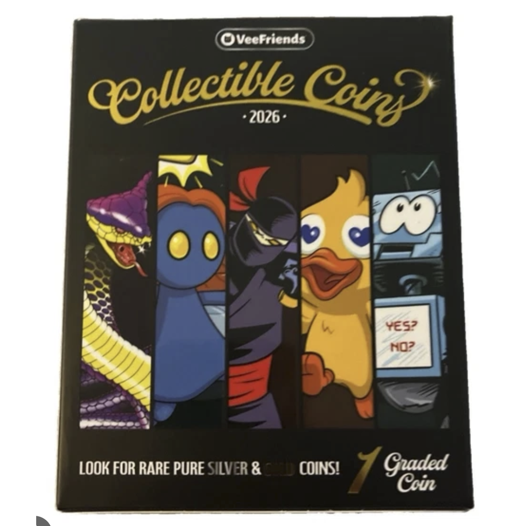 2026 VeeFriends Collectible Coins Hobby Pack