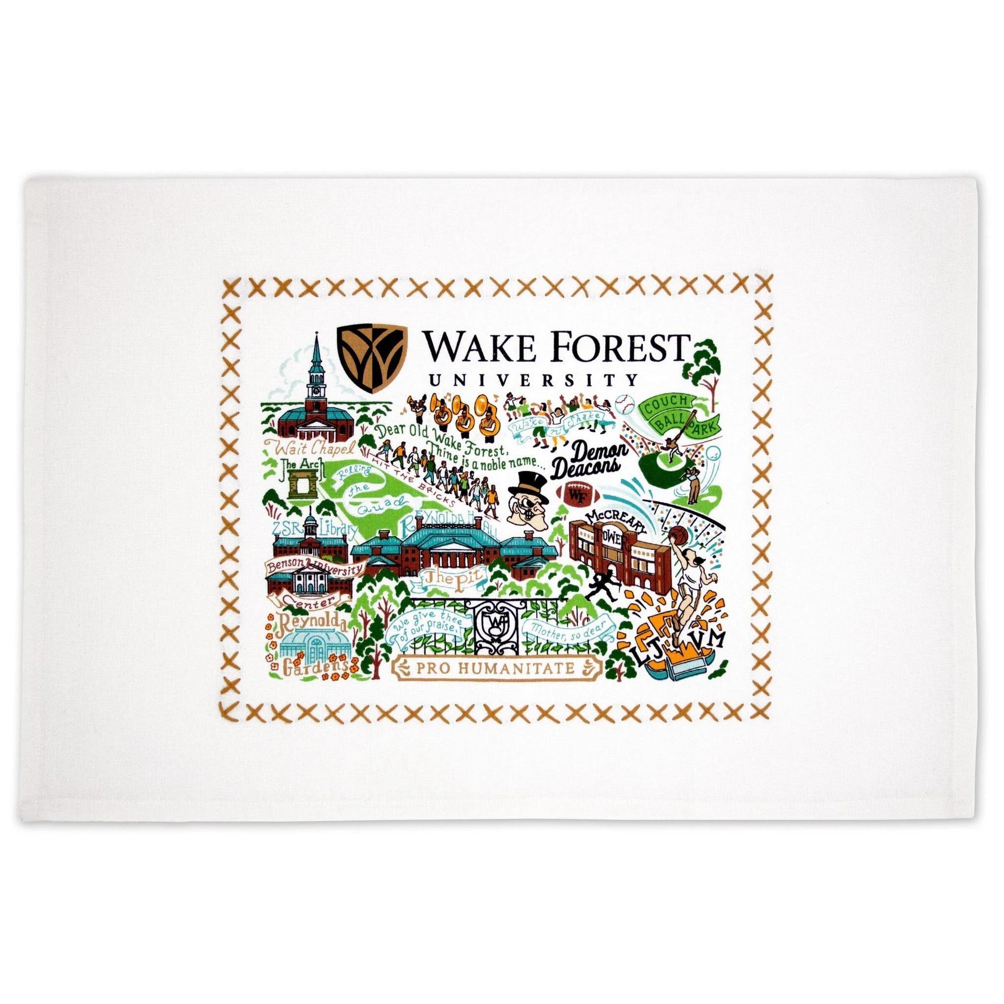 Dish Towel: Wake Forest Demon Deacons