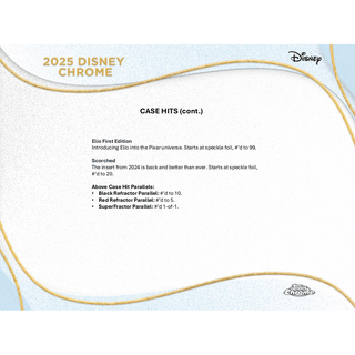 2025 Topps Chrome Disney Hobby Box