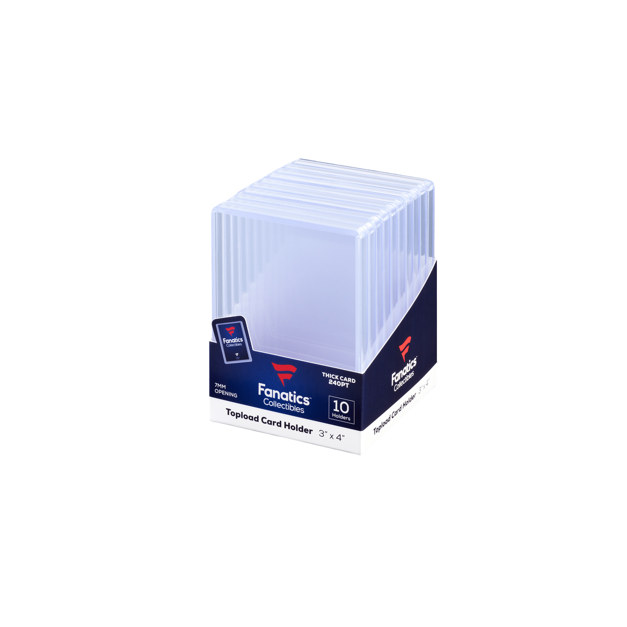 Top Loader: 240pt - 10 count - Fanatics