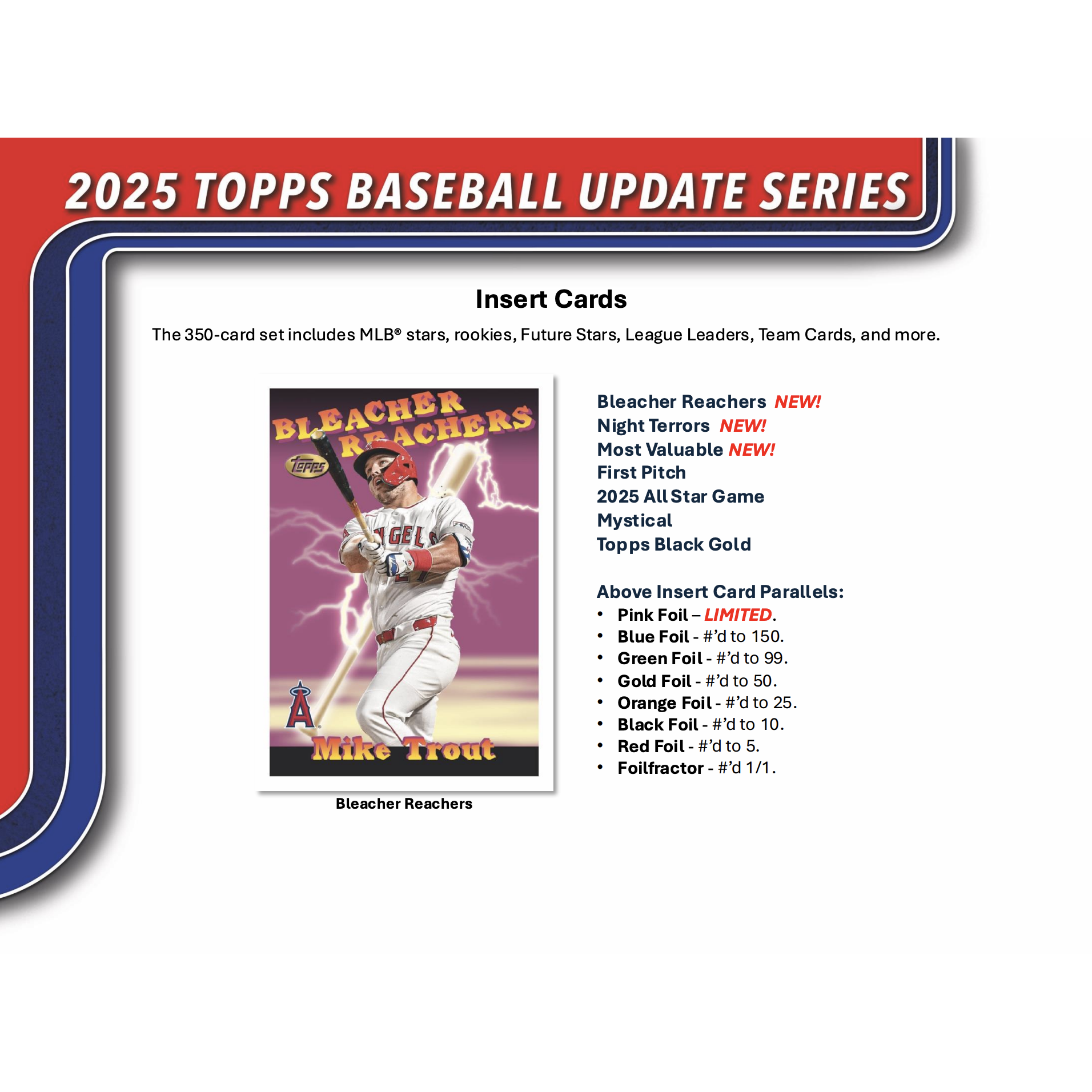 2025 Topps Update Series Baseball Blaster Box