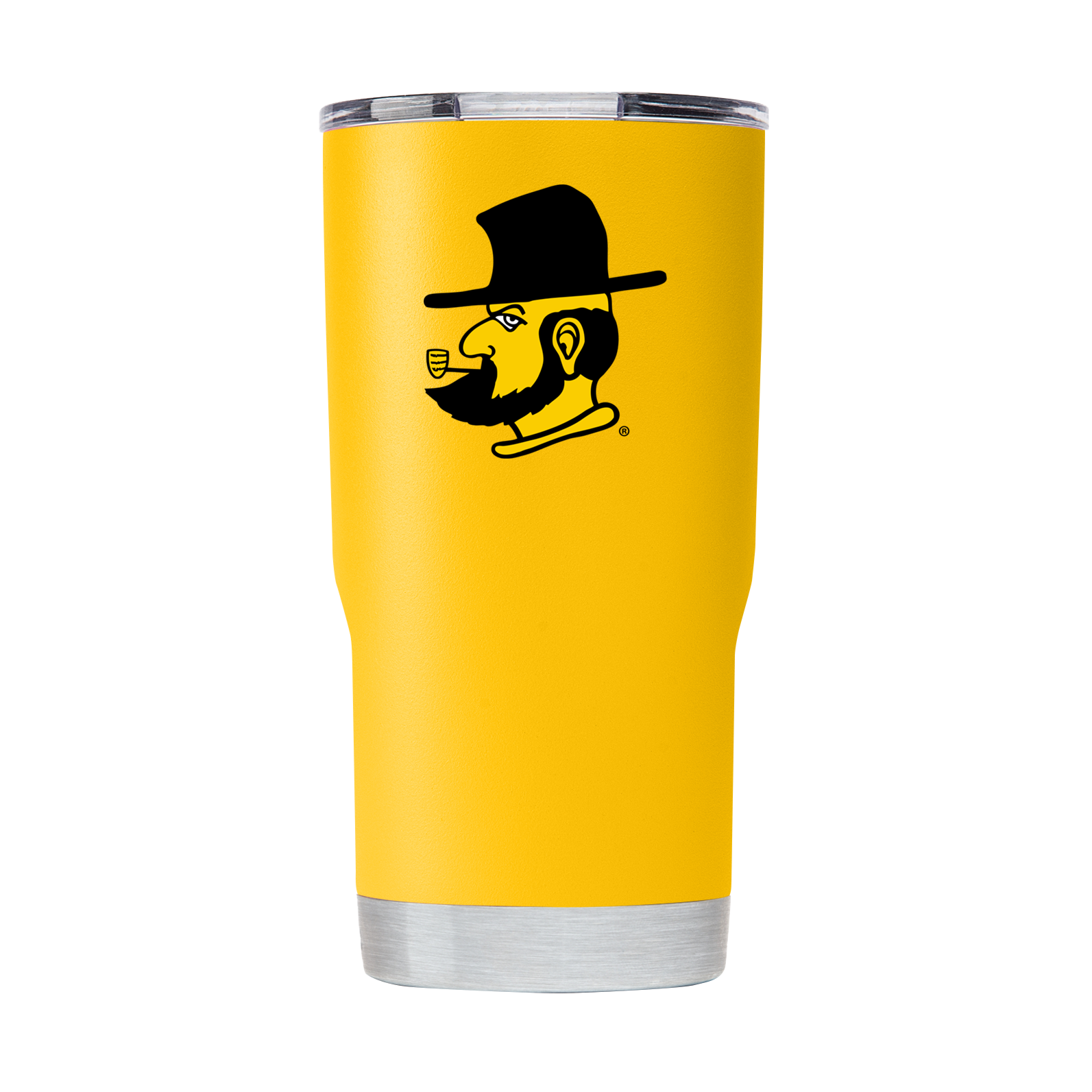 Tumbler: Appalachian State Mountaineers – “Yosef” Stainless Steel - 20oz
