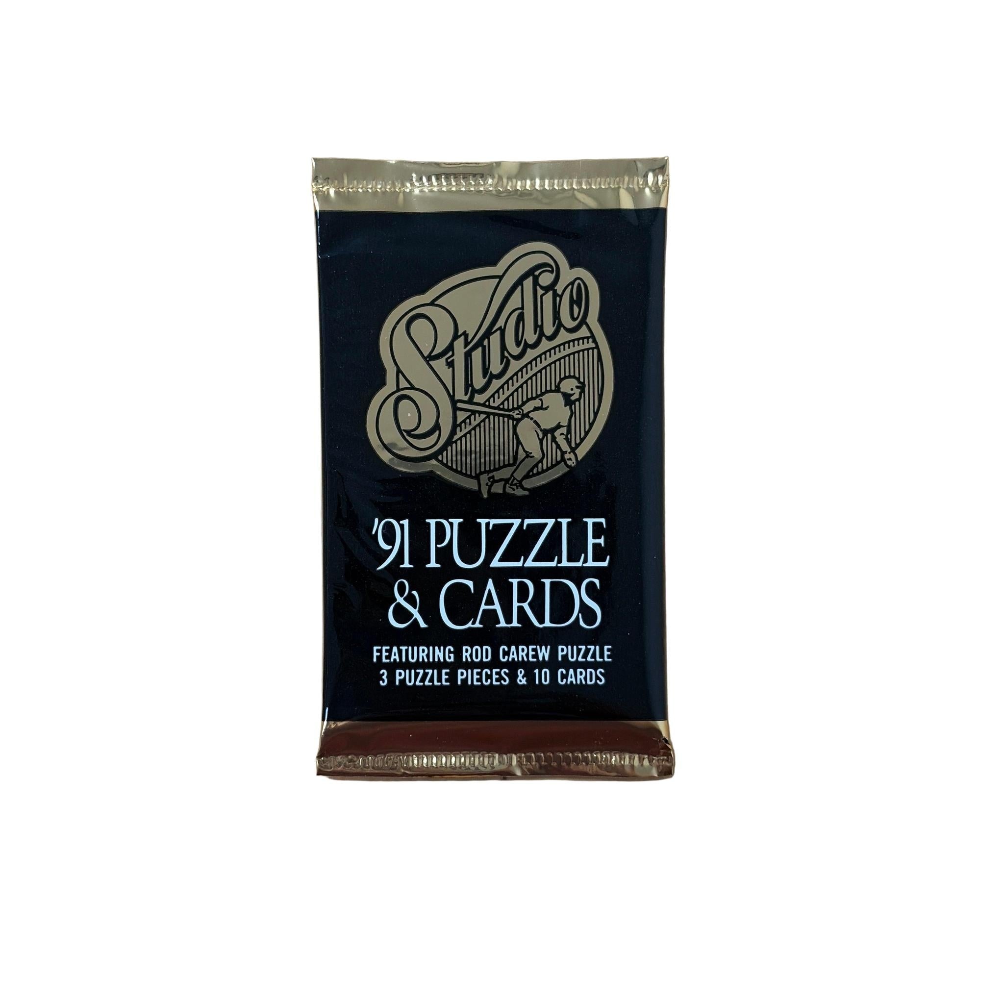 1991 Leaf Studio Puzzle & Cards