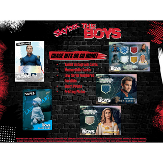 2025 Upper Deck The Boys Season 1 & 2 Hobby Box