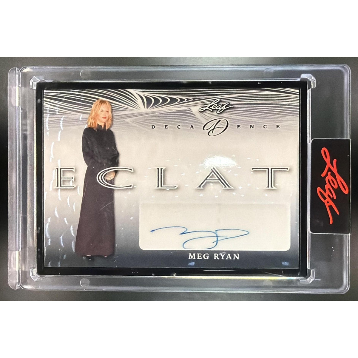 Meg Ryan 2023 Leaf Eclat Decadence 2/7 #E-MR1 non-graded