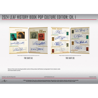 2024 Leaf History Book Pop Culture Chapter 1