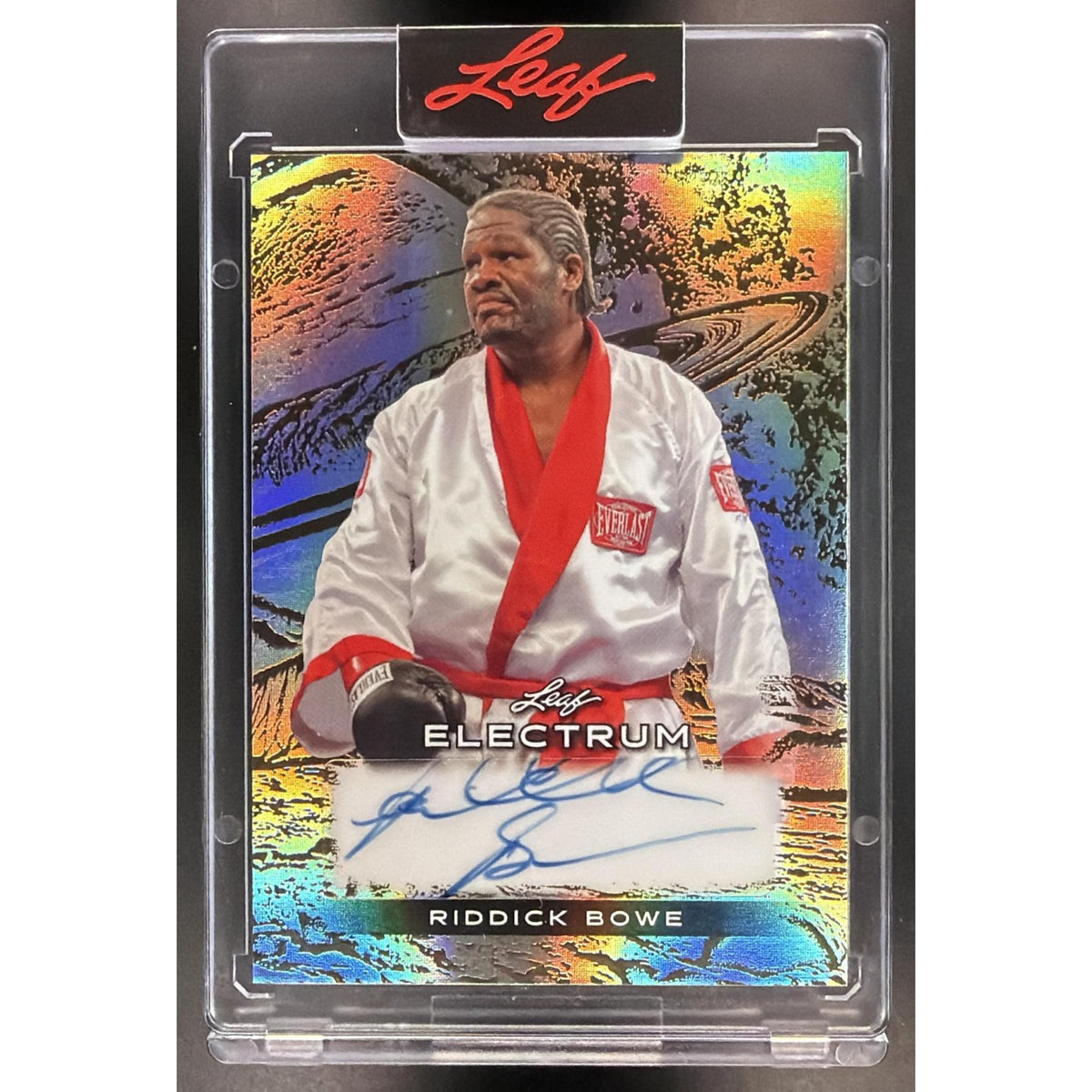 Riddick Bowe 2024 Leaf #BA-RB1 Non-Graded