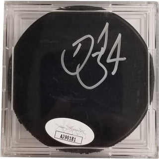 Autographed Hockey Puck: Daniel & Henrik Sedin