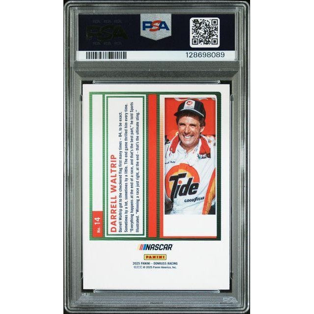 Darrell Waltrip 2025 Donruss NASCAR Gold #14 PSA 8