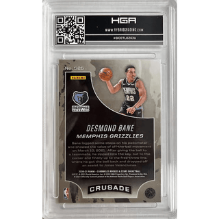 Desmond Bane 2020-21 Panini Chronicles Crusade #525 HGA 9.5