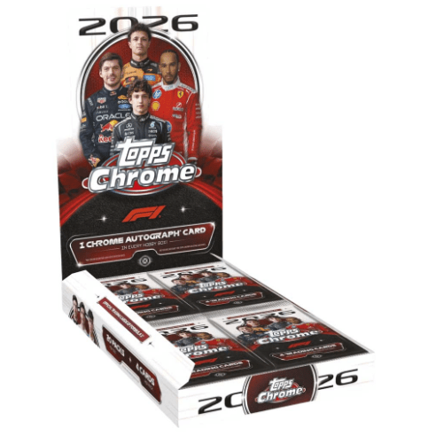 2026 Topps Chrome F1 Formula 1 Hobby Box