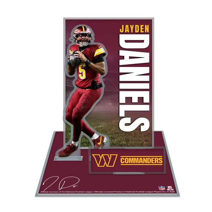 Jayden Daniels – Washington Commanders Acrylic Stand Up Set