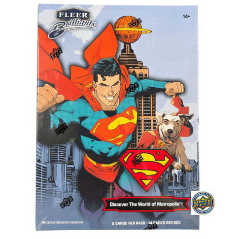 2025 Upper Deck Fleer Brilliants Superman Mega Box