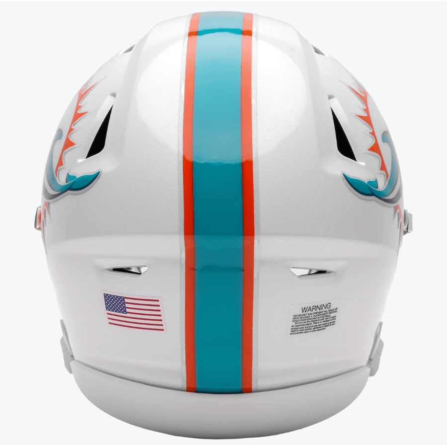 Miami Dolphins Riddell Mid-Size SpeedFlex Football Helmet
