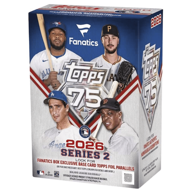 2026 Topps Series 2 Baseball Fanatics Blaster Box